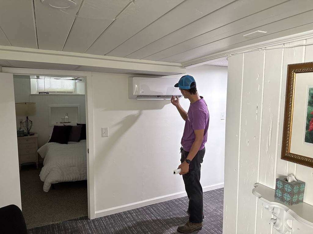 Indoor air quality install